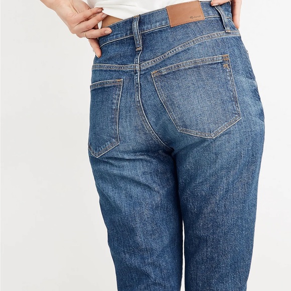 Madewell High-Rise Slim Boyjean Eco Edition - Picture 3 of 15